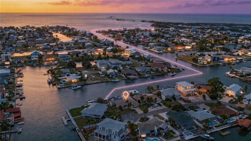 4400 Flexer Drive Hernando Beach, FL 34607 - Photo 3 of 49 an aerial view of a city