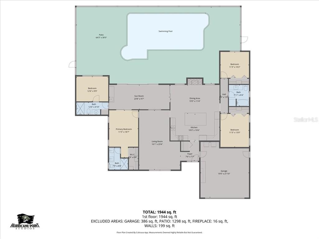 4400 Flexer Drive Hernando Beach, FL 34607 - Photo 34 of 49 a picture of a floor plan