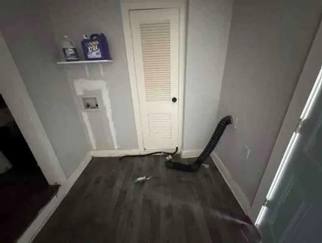 a view of a hallway with workspace