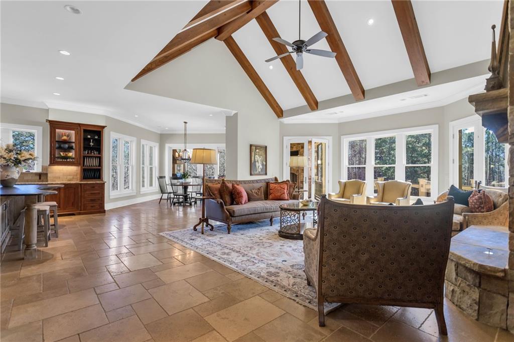 1086 Arbor Hill Road Canton, GA 30115 - Photo 13 of 98 a living room with furniture and a large window