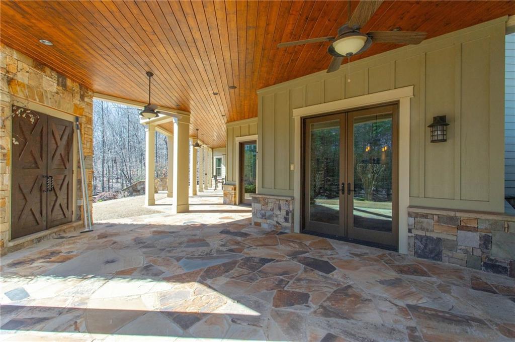 1086 Arbor Hill Road Canton, GA 30115 - Photo 71 of 98 a view of a brick house with a large windows
