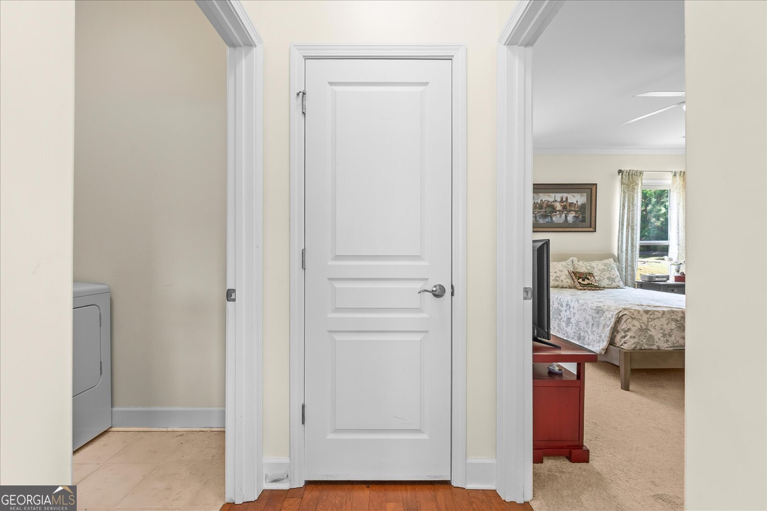 1071 Southern Pne Road Greensboro, GA 30642 - Photo 11 of 35 a bedroom with a bed and a bathroom