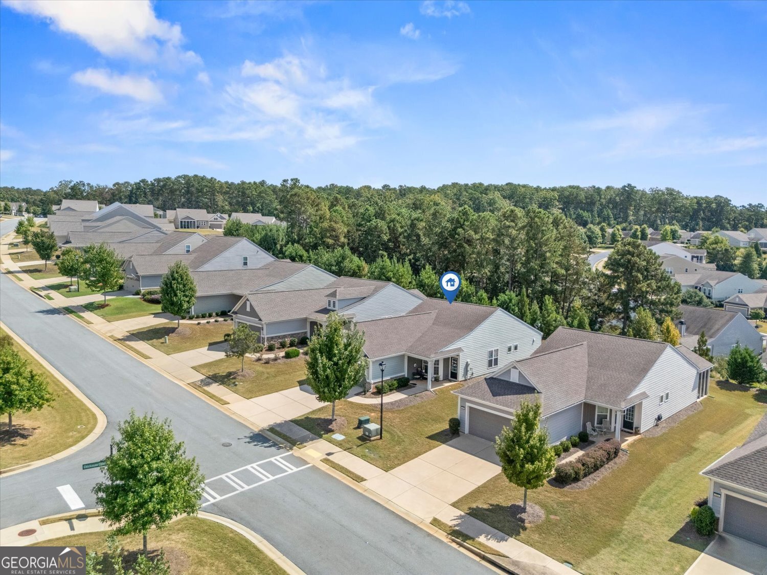 1071 Southern Pne Road Greensboro, GA 30642 - Photo 21 of 35 an aerial view of residential houses with outdoor space