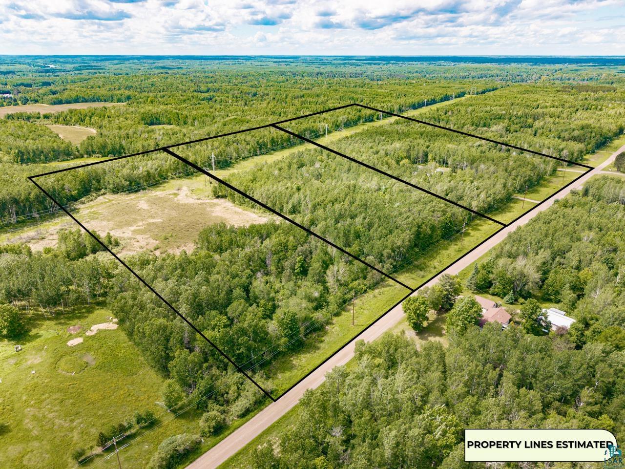 Xxx South Aune Road Saginaw, MN 55779 - Photo 2 of 5 property on the left, middle lot avail for sale as well
