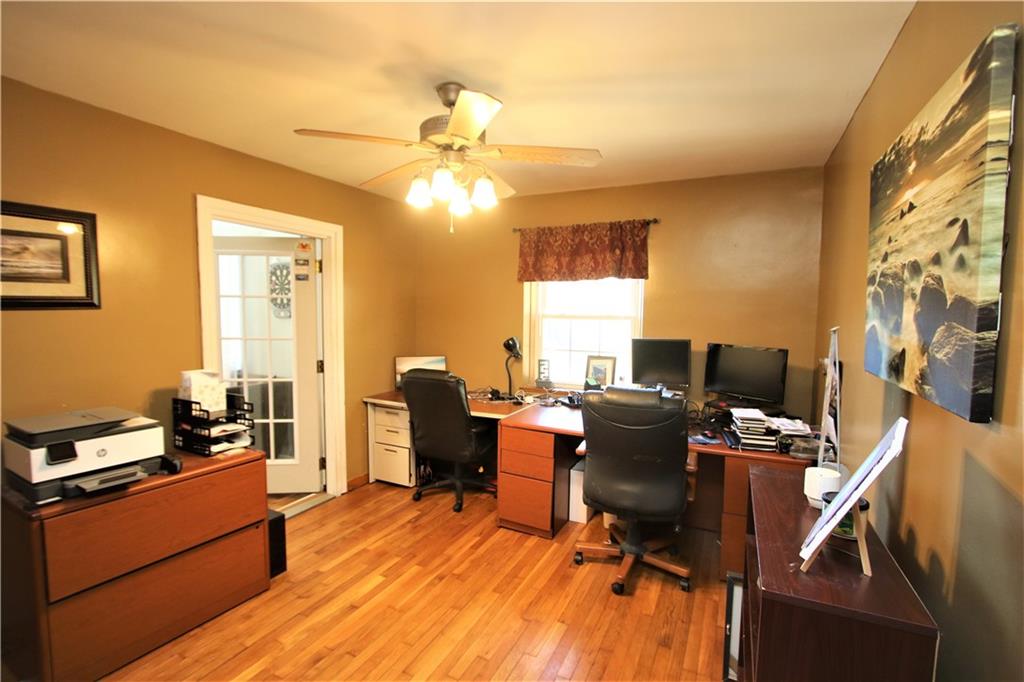 57 Cracker Jack Road Monongahela, PA 15063 - Photo 11 of 25 a view of a workspace with furniture and a window