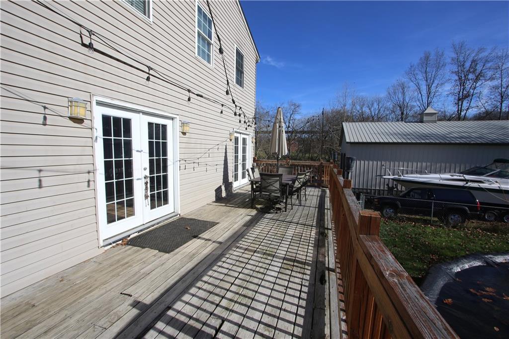 57 Cracker Jack Road Monongahela, PA 15063 - Photo 8 of 25 a balcony with furniture and a garden