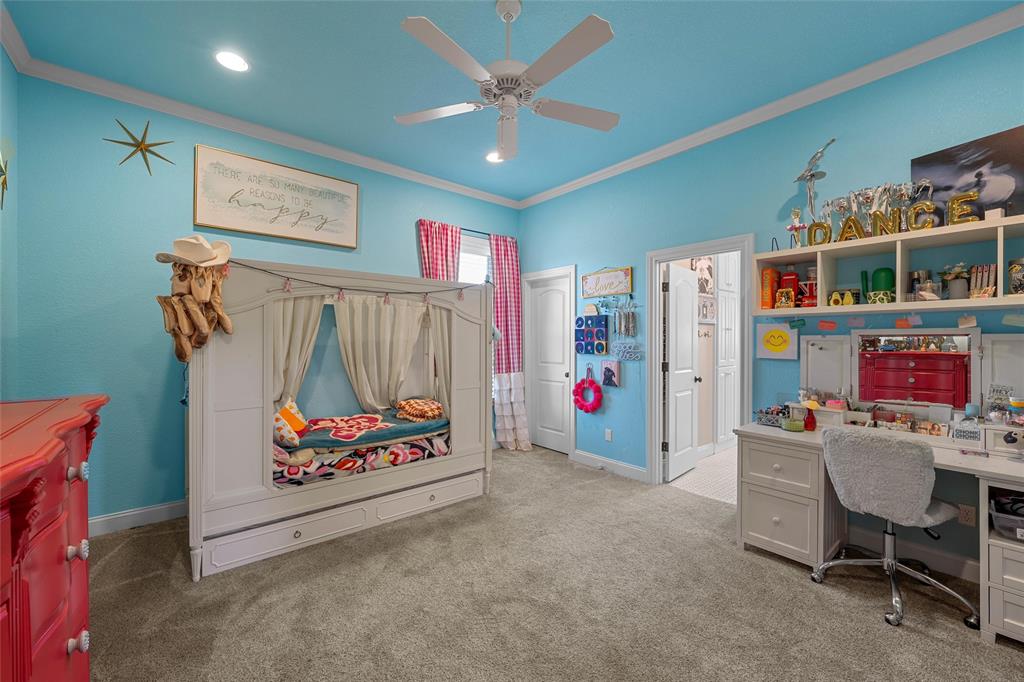 14690 Chapel Road Lorena, TX 76655 - Photo 20 of 40 a bed room with a bed and a window
