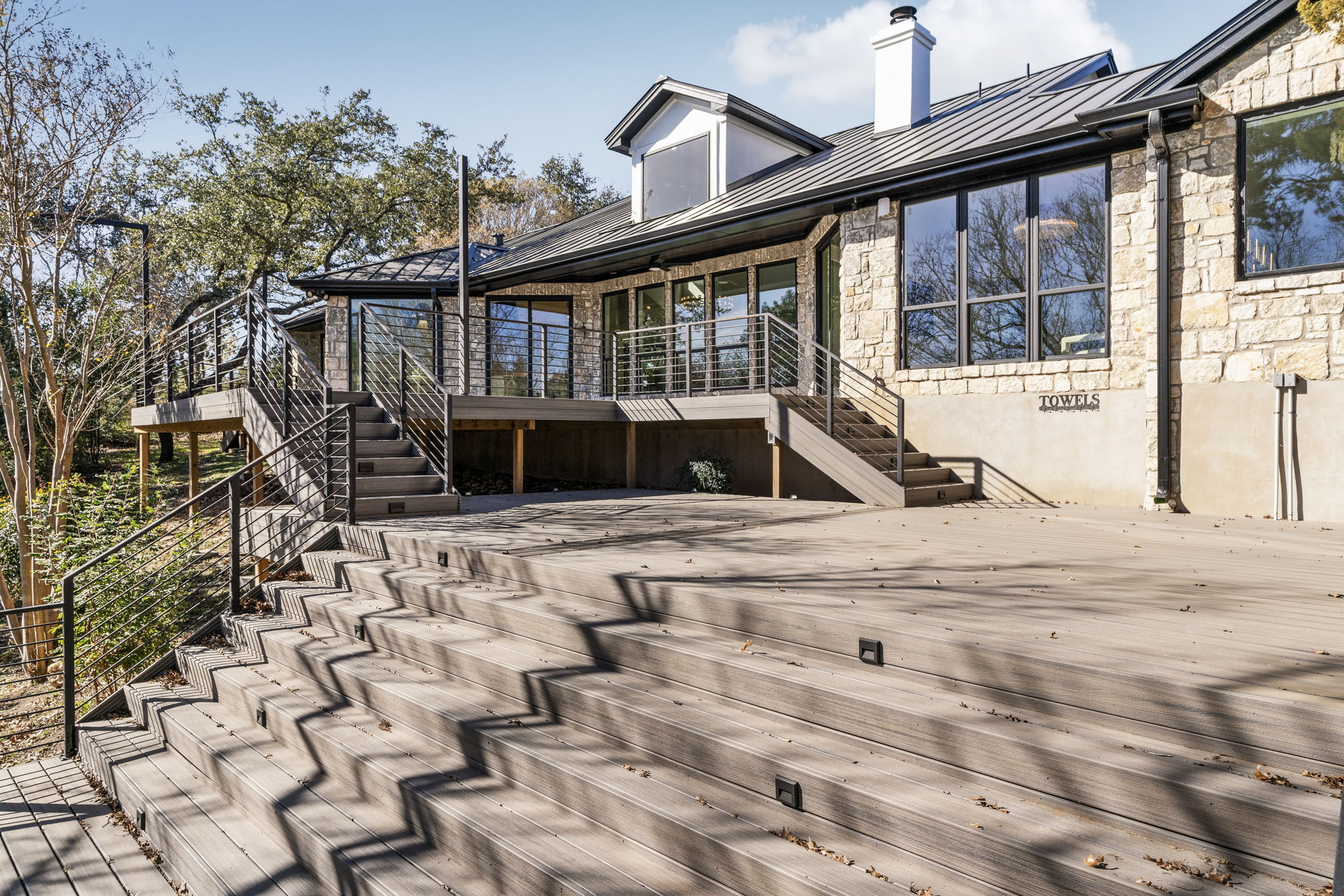 701 Furlong Drive Austin, TX 78746 - Photo 32 of 38 Multi- level expansive decks for entertaining