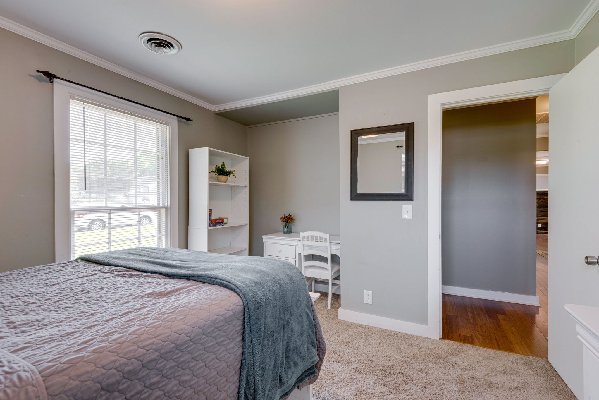 249 Bart Drive Antioch, TN 37013 - Photo 17 of 28 a bedroom with a bed and a window