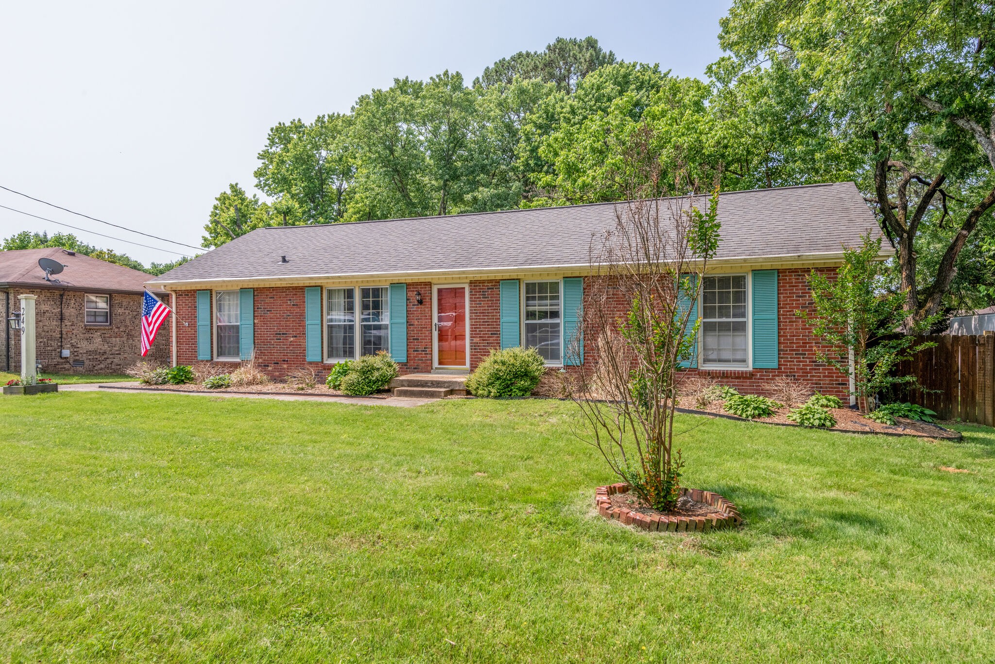 249 Bart Drive Antioch, TN 37013 - Photo 2 of 28 a front view of a house with a yard