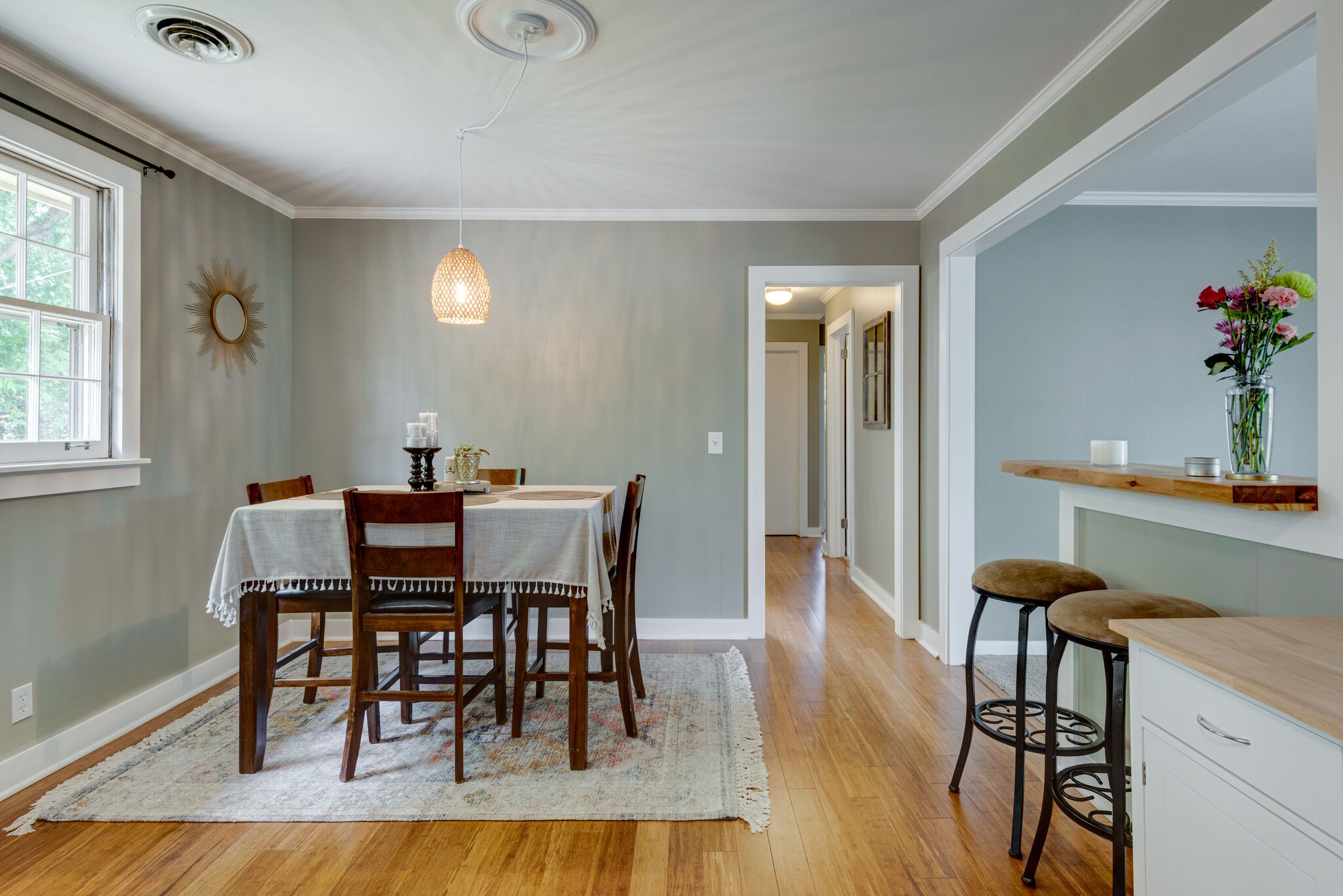 249 Bart Drive Antioch, TN 37013 - Photo 6 of 28 a view of a dining room with furniture and wooden floor