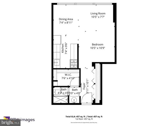 $3,495 | 2201 L Street Northwest, Unit 509, Washington, DC 20037