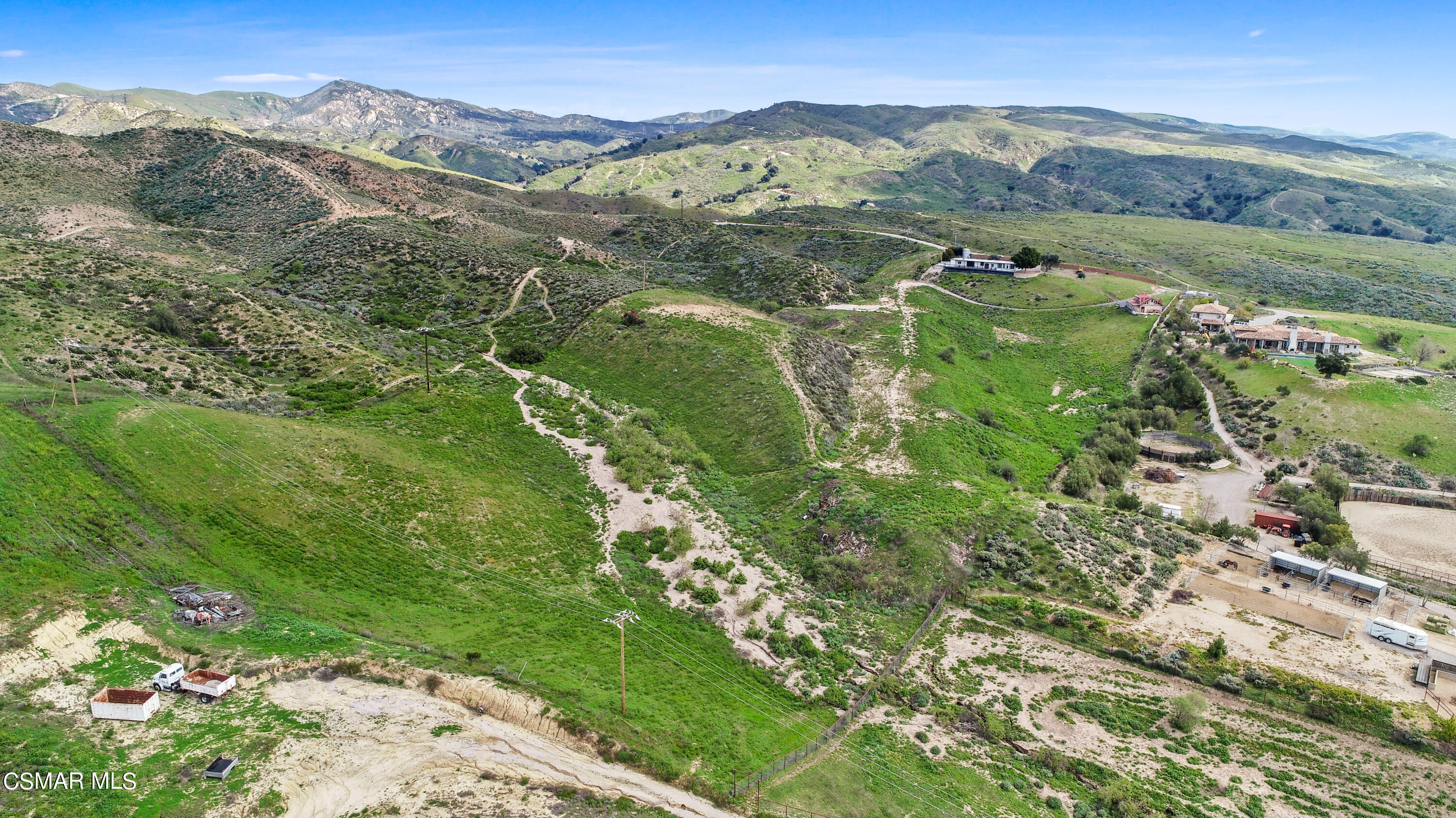 8787 Happy Camp Road Moorpark, CA 93021 - Photo 27 of 33 a view of a lush green hillside and houses