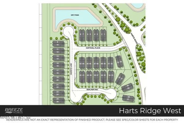 $208,900 | 852 Hartshill Place, Unit LOT 47, Jacksonville, FL 32218