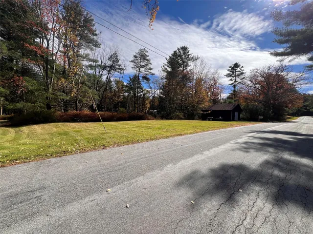 a view of an outdoor space and swimming pool