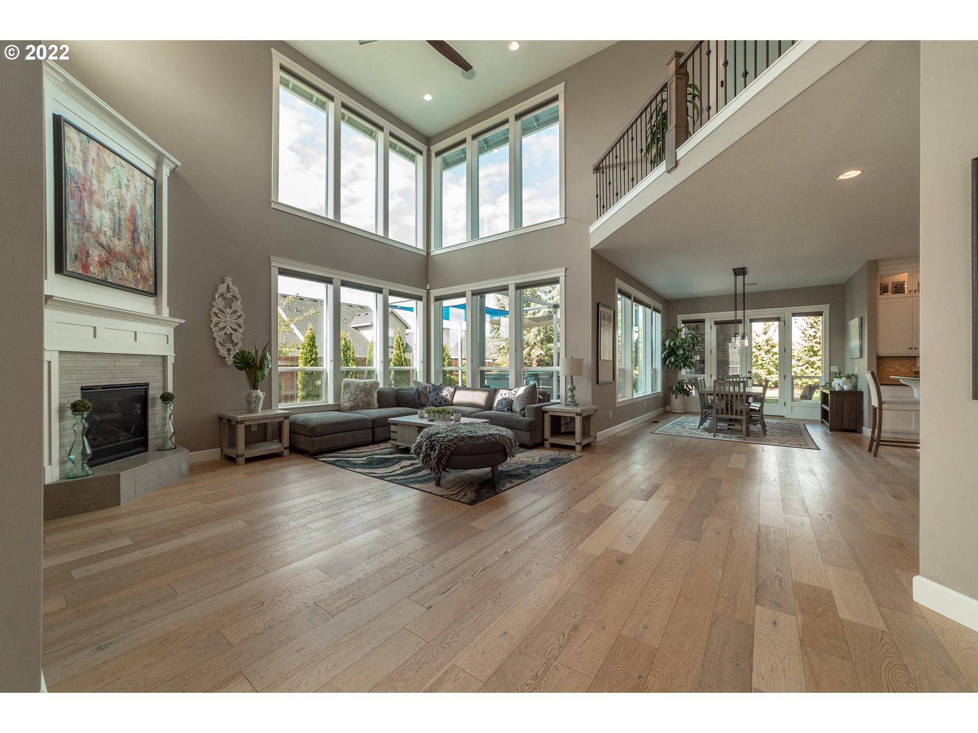 17608 Northeast 26th Avenue Ridgefield, WA 98642 - Photo 3 of 29 a lobby with furniture and a fireplace