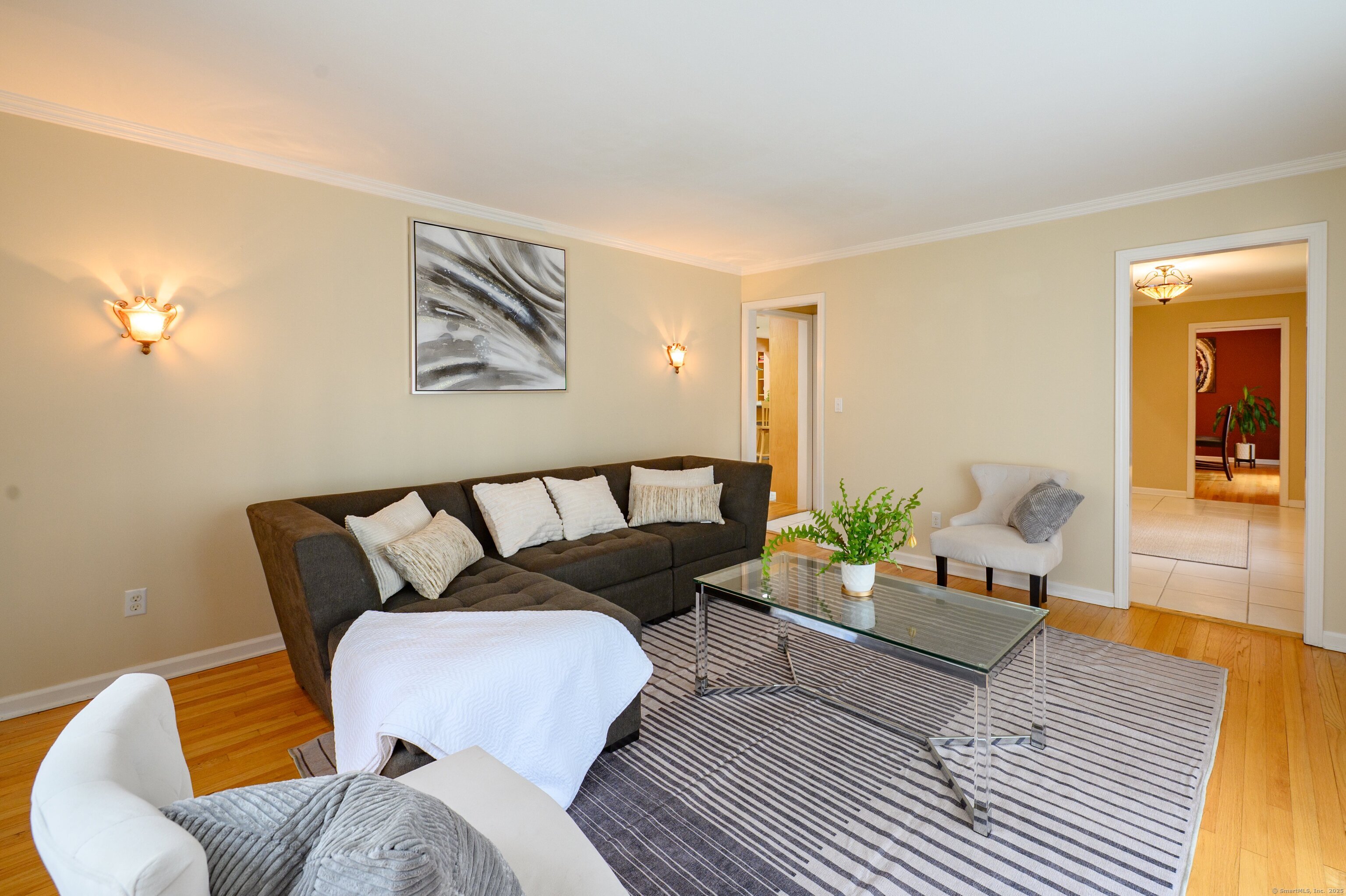 85 Inverness Court Cheshire, CT 06410 - Photo 4 of 40 a living room with furniture and wooden floor