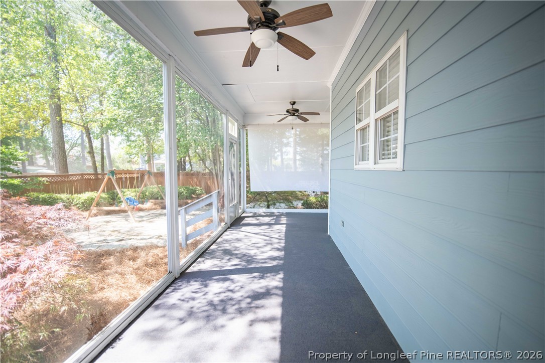 6826 Surrey Road Fayetteville, NC 28306 - Photo 42 of 50 a view of a porch