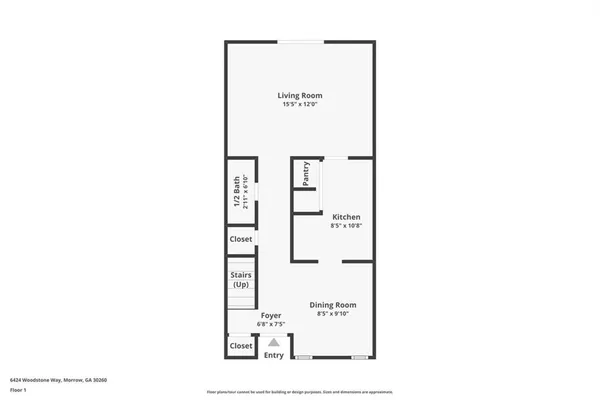 $110,000 | 6424 Woodstone Way, Morrow, GA 30260