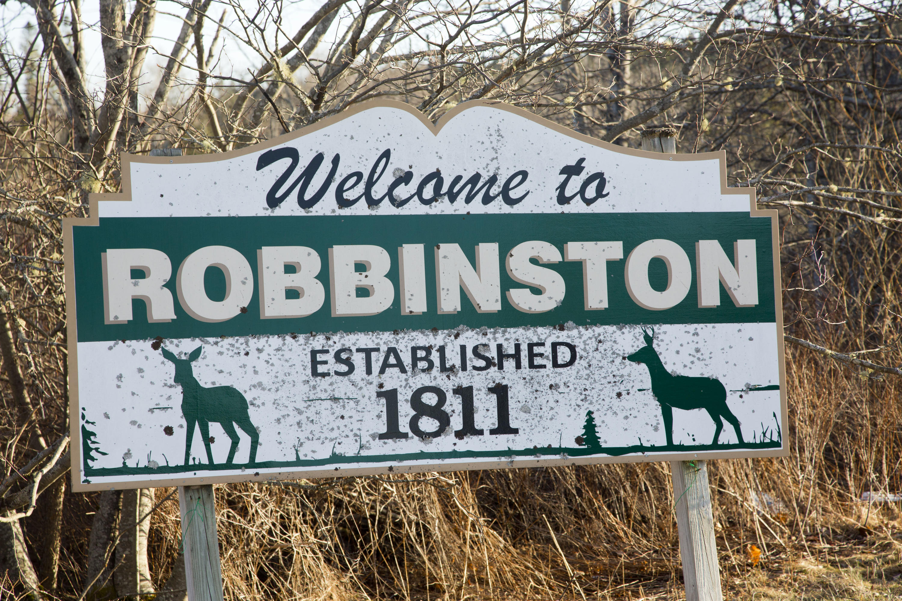 24 Gravel Road Robbinston, ME 04671 - Photo 42 of 42 Welcome Sign