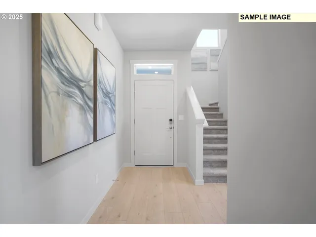 a view of entryway with stairs