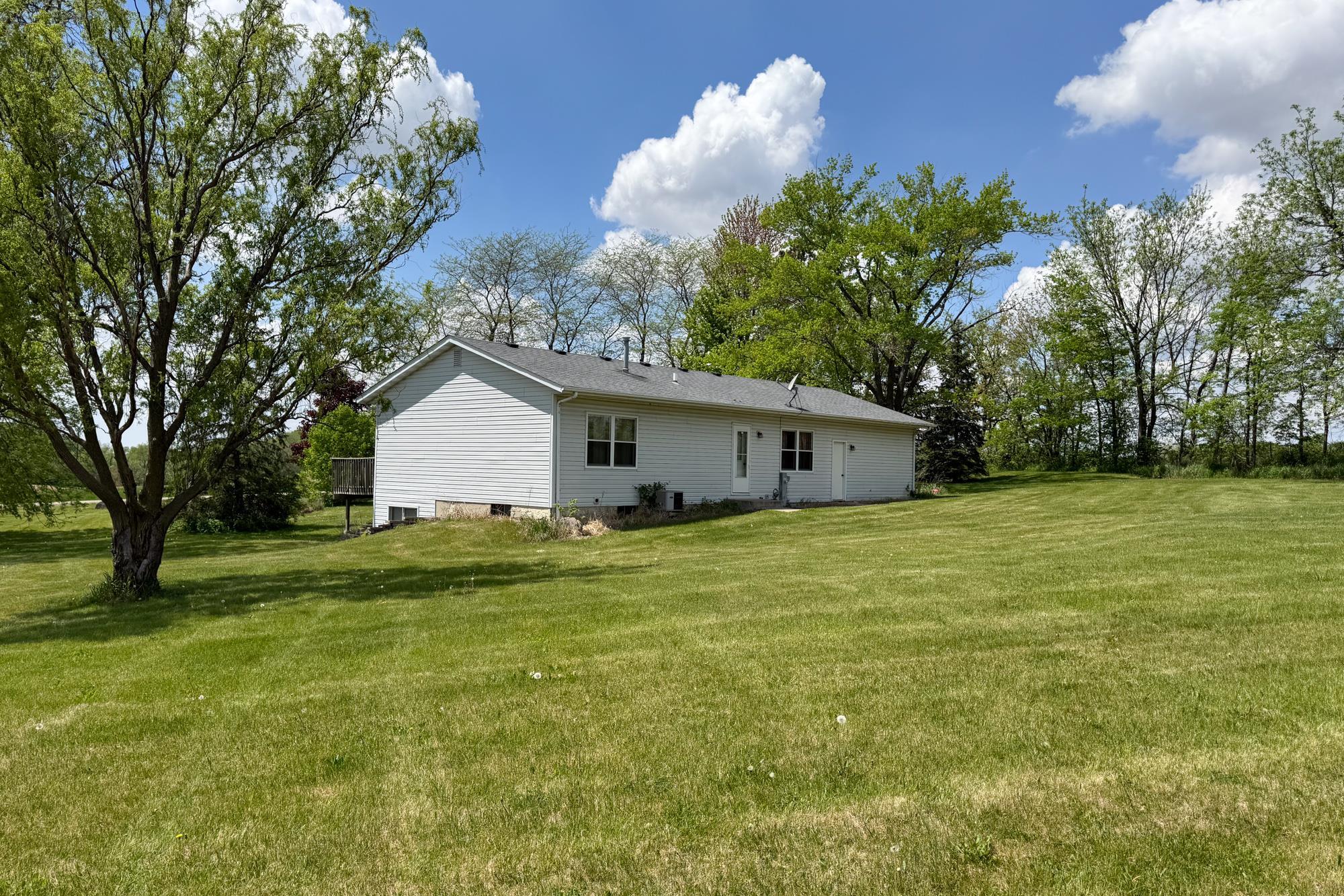 15767 Crowley Road Durand, IL 61024 - Photo 7 of 18 a front view of house with yard and trees