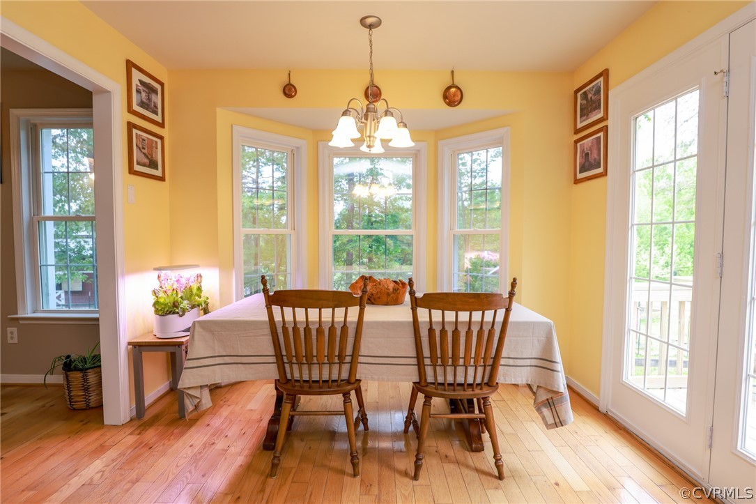 4544 Peters Creek Road Columbia, VA 23038 - Photo 27 of 50 Bay window breakfast nook.