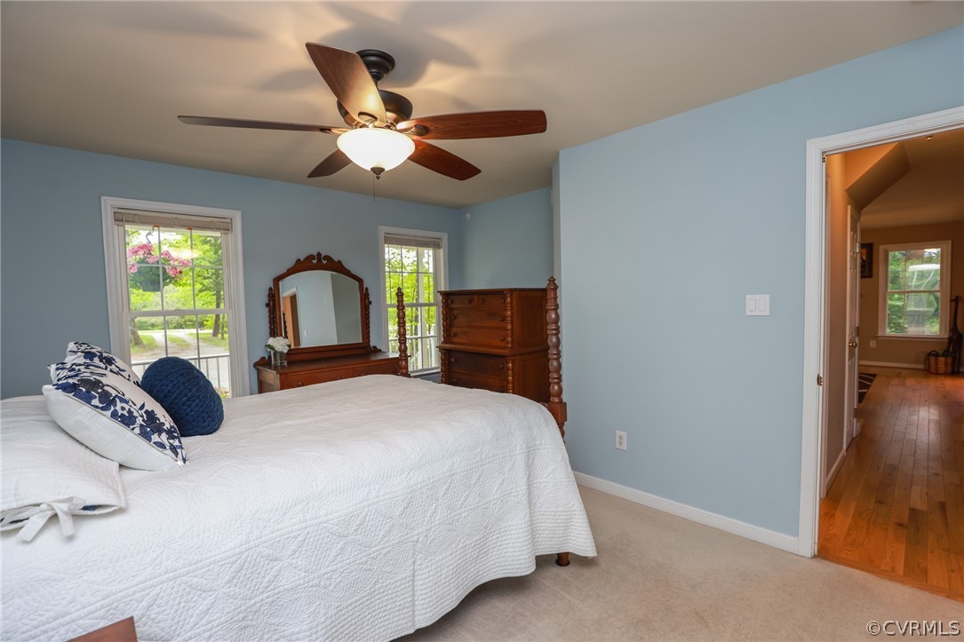 4544 Peters Creek Road Columbia, VA 23038 - Photo 30 of 50 First Floor Primary Bedroom. Plenty of space for f