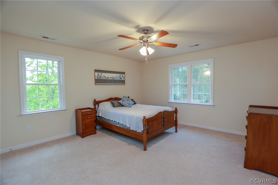 4544 Peters Creek Road Columbia, VA 23038 - Photo 35 of 50 Bedroom 2 is on the second level and has 4 windows