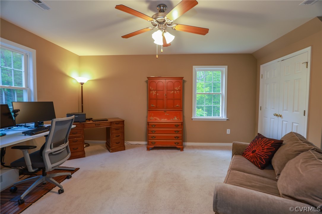 4544 Peters Creek Road Columbia, VA 23038 - Photo 40 of 50 Bedroomn 3 - Second level bedroom with 4 windows,
