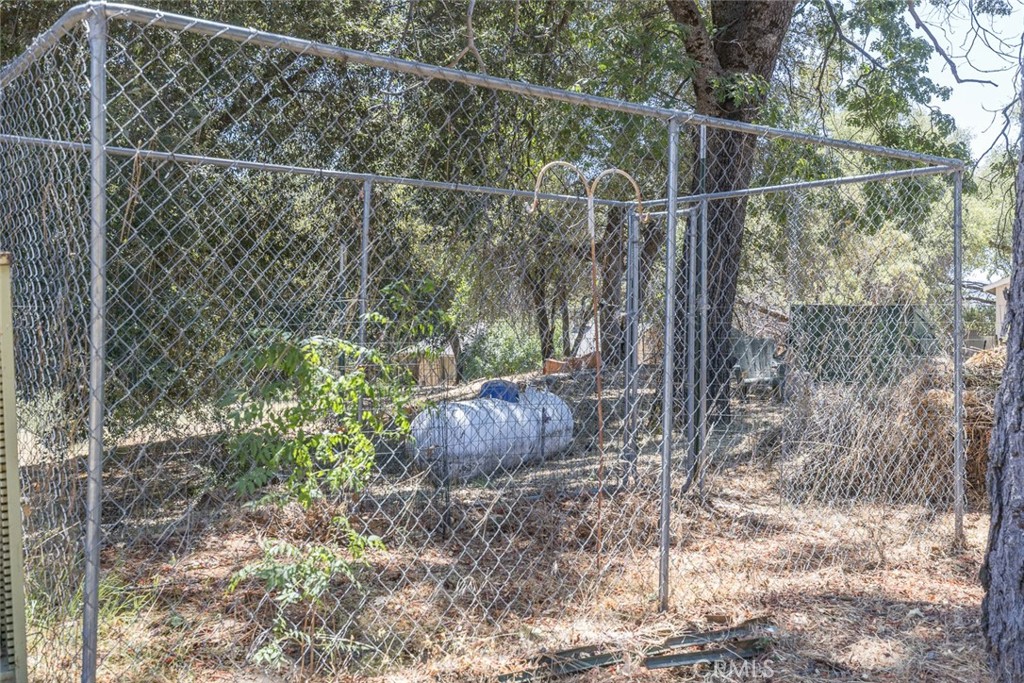 45315 Forest Ridge Drive Ahwahnee, CA 93601 - Photo 66 of 75 a backyard of a house with lots of green space and glass windows