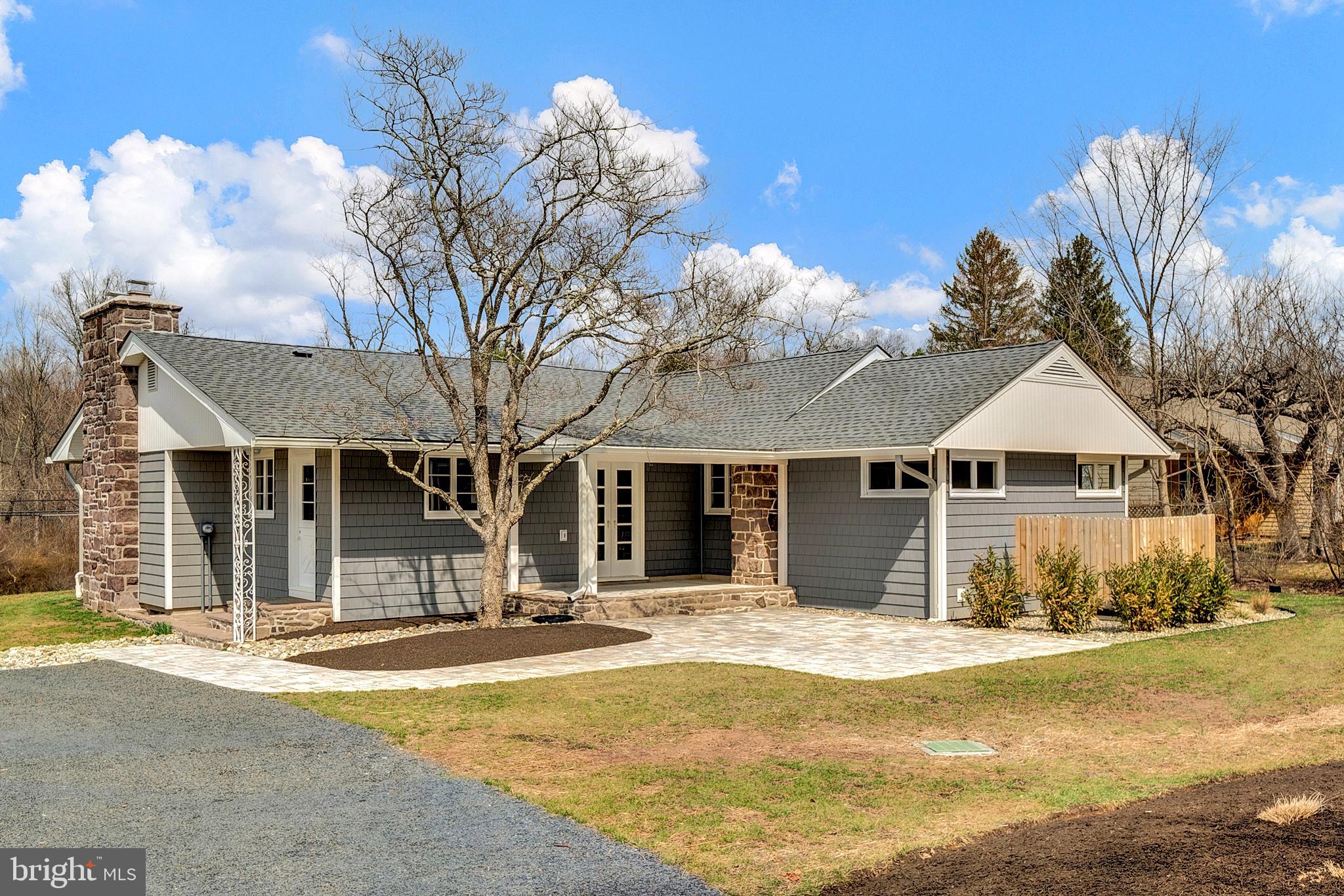 412 Washington Crossing Pennington Road Titusville, NJ 08560 - Photo 1 of 38 a front view of a house with a yard