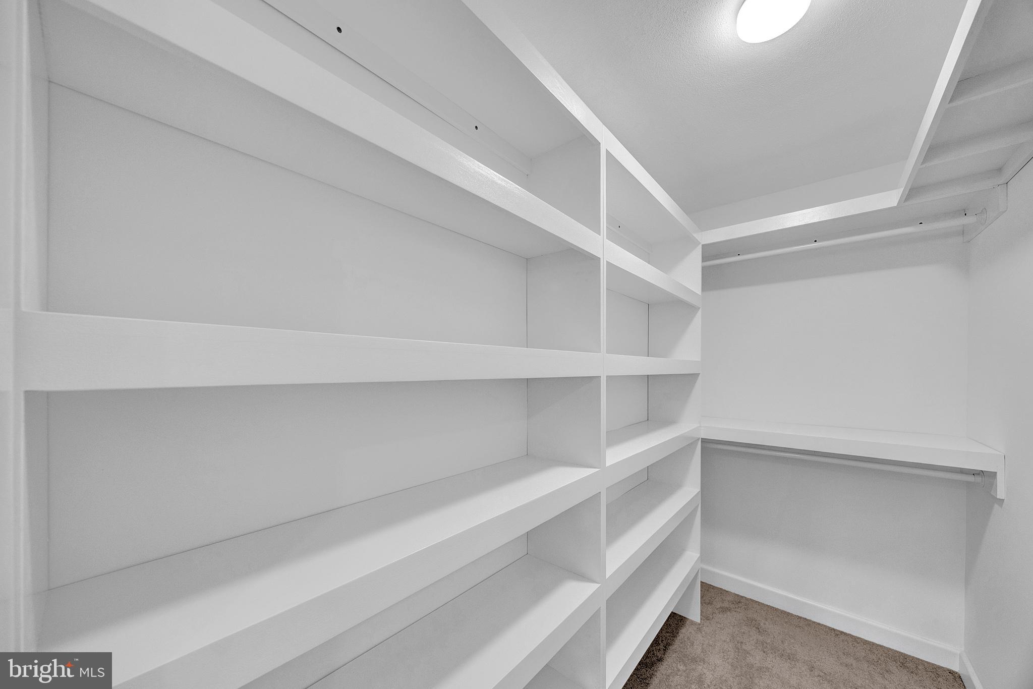 412 Washington Crossing Pennington Road Titusville, NJ 08560 - Photo 20 of 38 a view of walk in closet with empty racks
