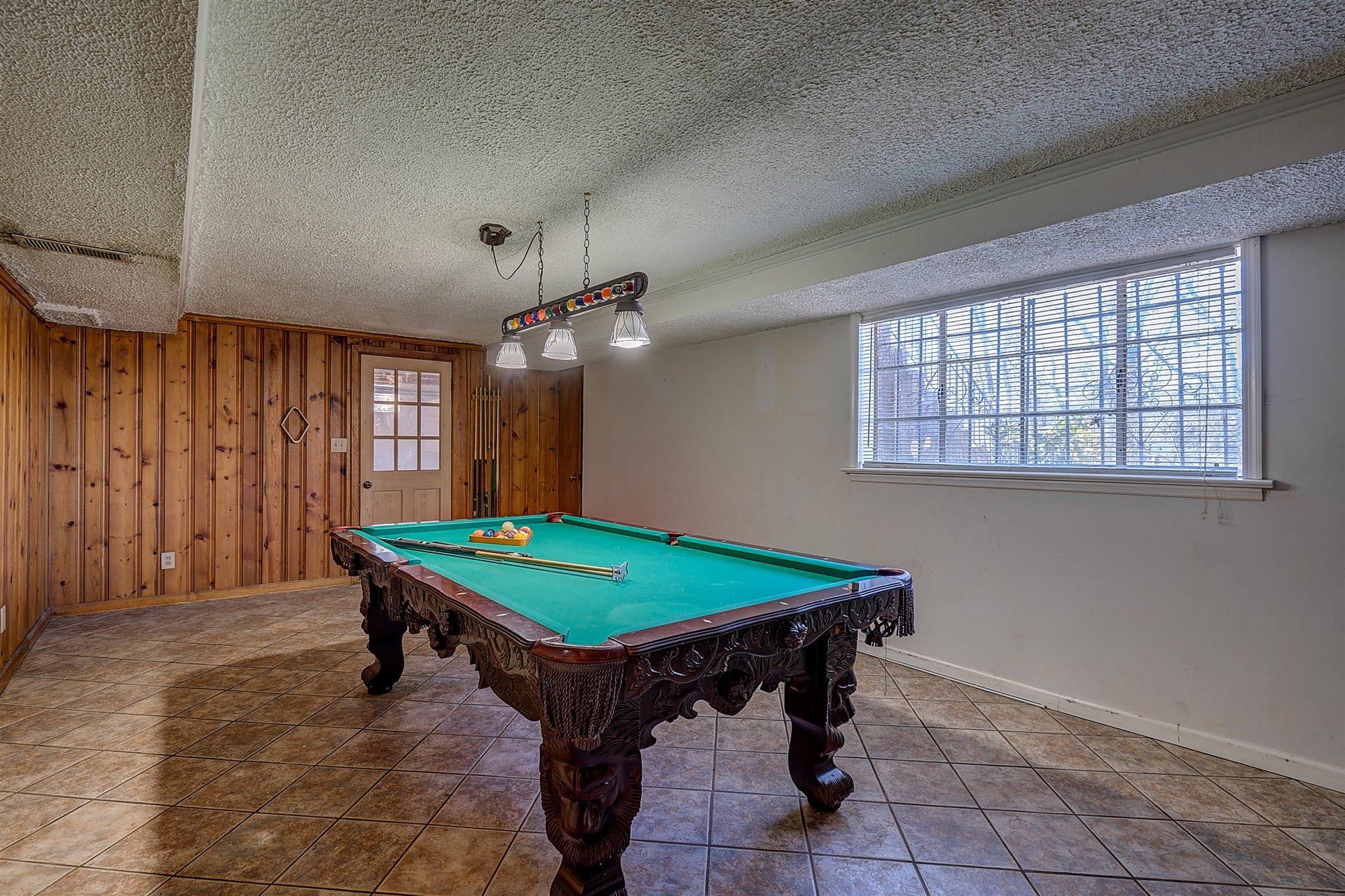 3026 Sedgefield Road Southwest Roanoke, VA 24018 - Photo 17 of 25 a room with pool table and windows