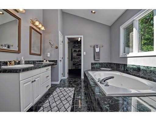 17 Deerfield Drive Medfield, MA 02052 - Photo 33 of 42 a kitchen with a sink refrigerator and cabinets
