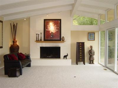 1 Spring Lane Tiburon, CA 94920 - Photo 1 of 12 a living room with furniture and a fireplace