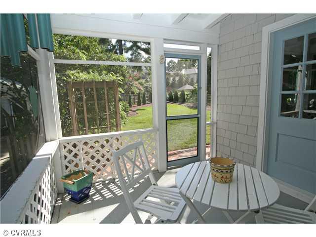 6005 Howard Road Richmond, VA 23226 - Photo 21 of 24 Porch - Screened porch just off the family room