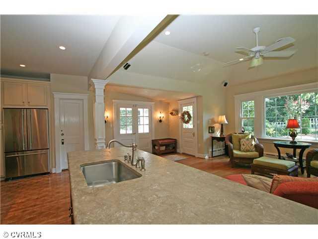 6005 Howard Road Richmond, VA 23226 - Photo 8 of 24 Kitchen - Kitchen opens to the family room addition.