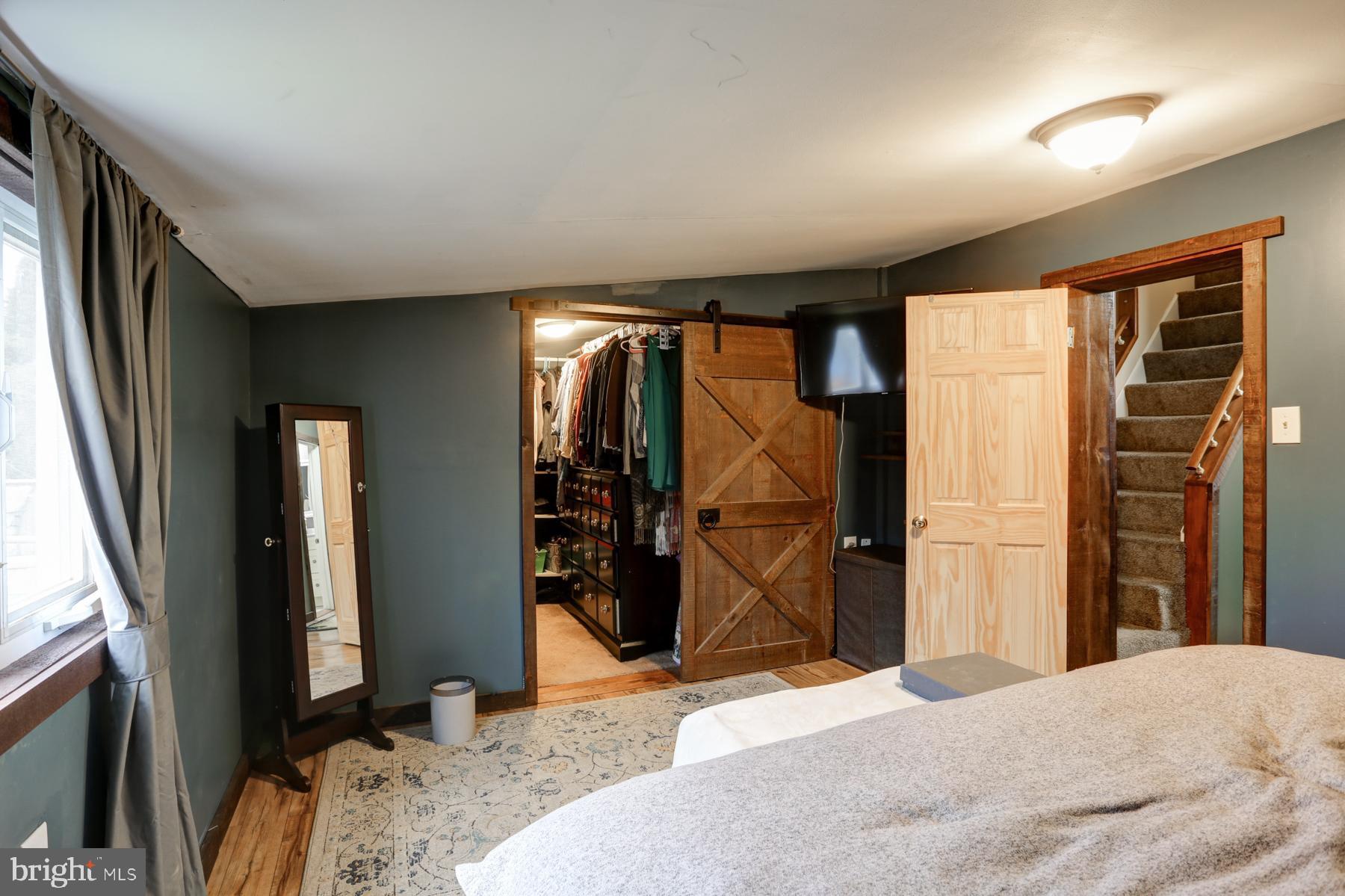 1381 Turnpike Road Elizabethtown, PA 17022 - Photo 20 of 31 Large walk in closet, custom sliding barn door