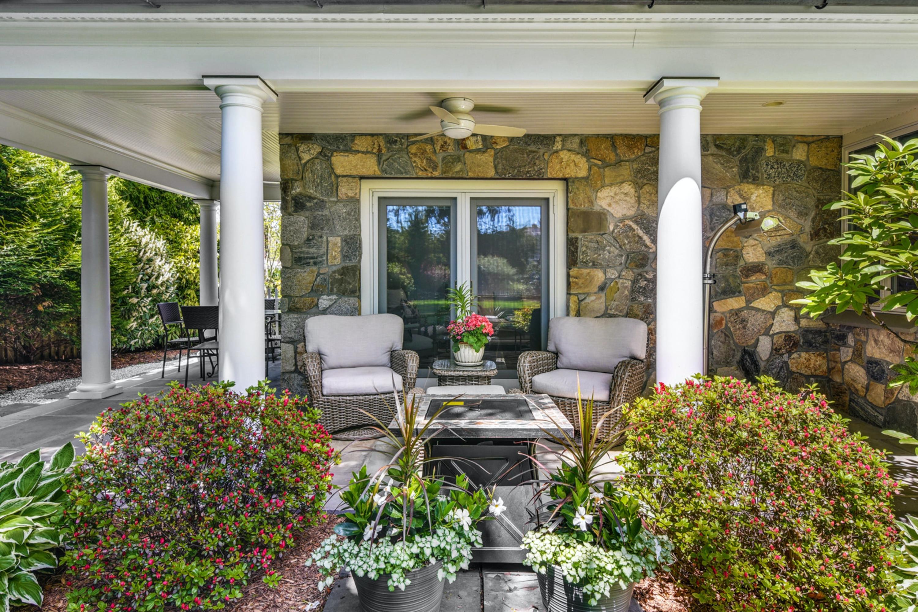 9 Top Sail Road Rowayton, CT 06853 - Photo 2 of 30 a front view of a house with a porch