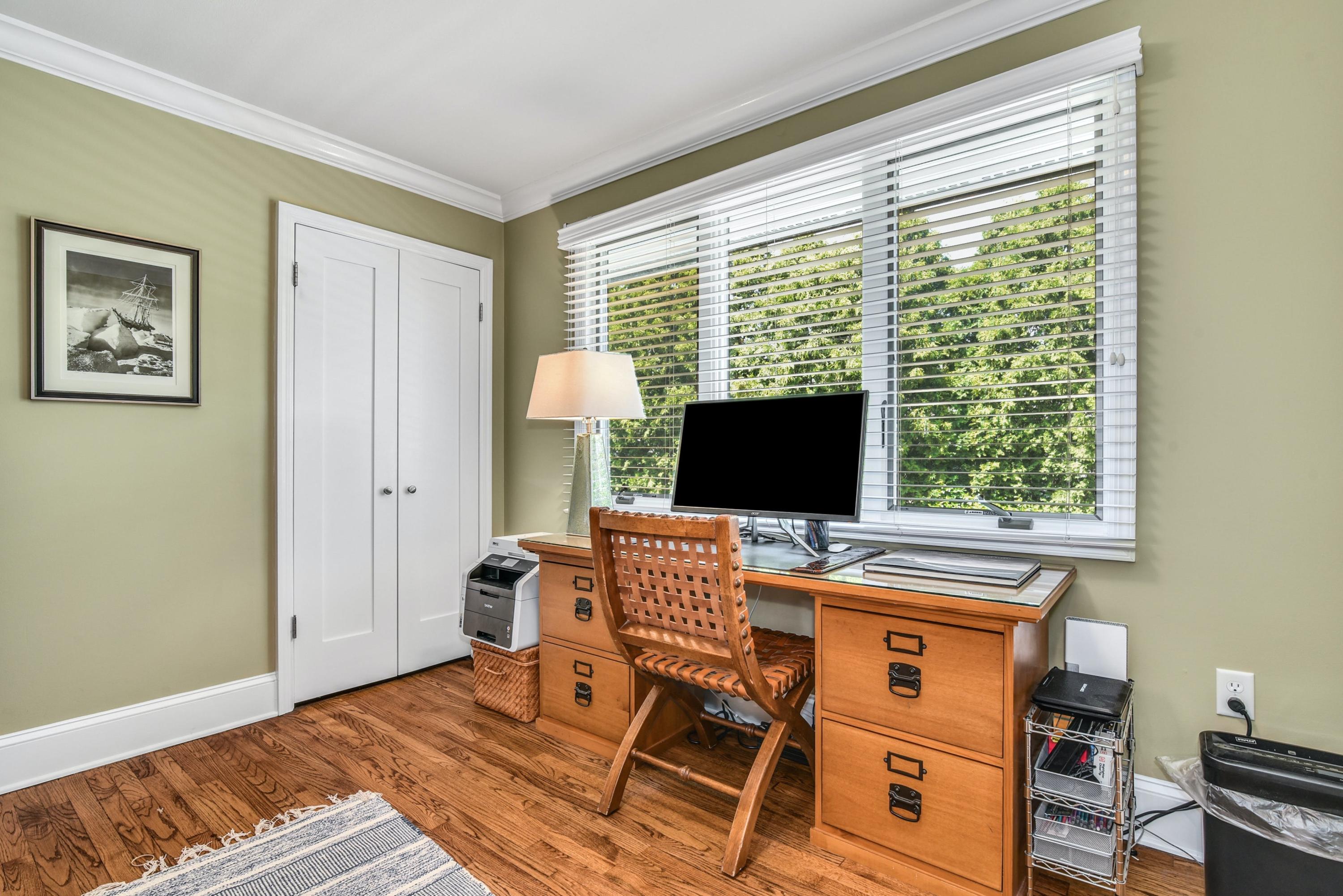 9 Top Sail Road Rowayton, CT 06853 - Photo 23 of 30 a view of a workspace with furniture and a window