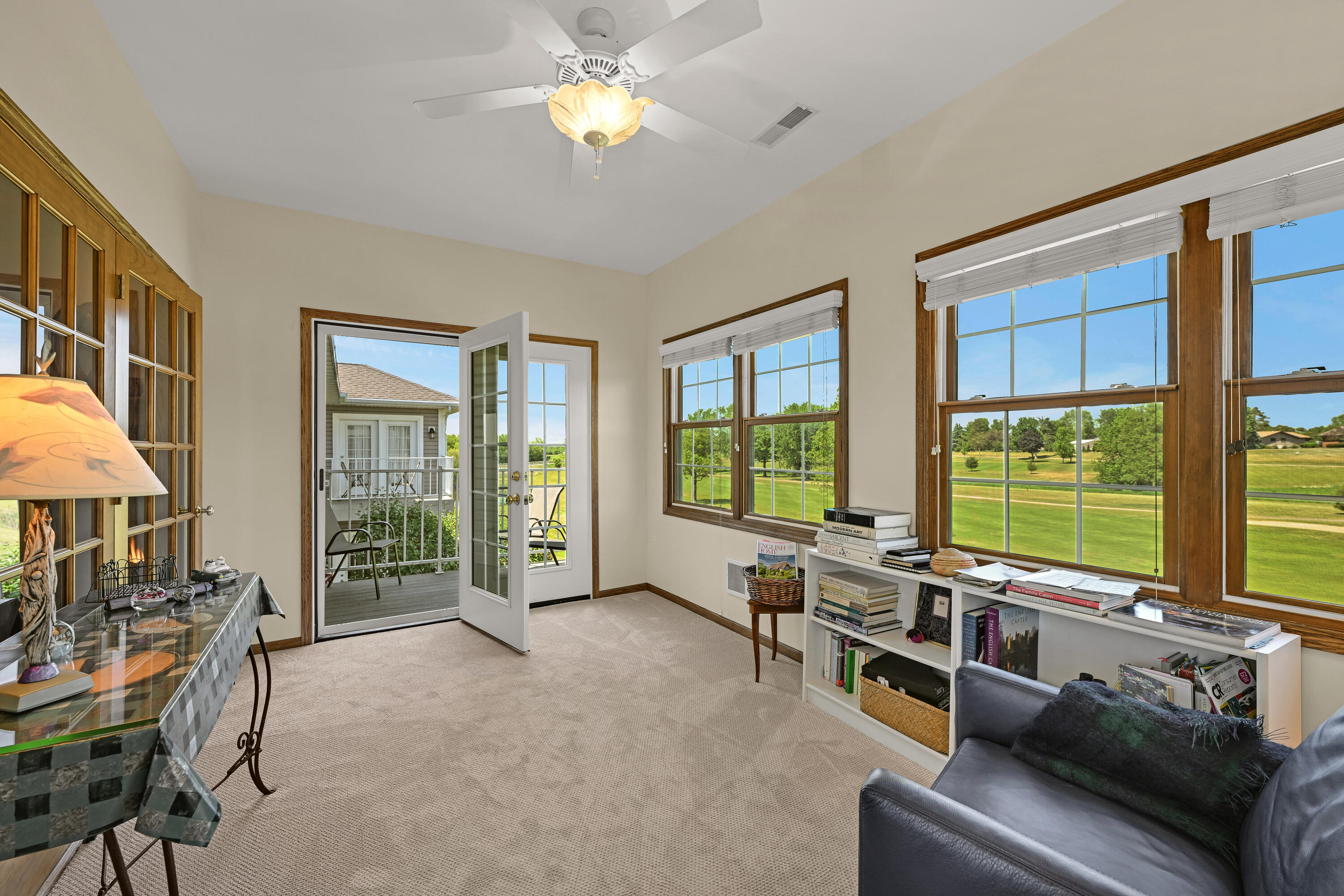 208 Potter Road, Unit 201 Elkhorn, WI 53121 - Photo 18 of 37 Sunroom