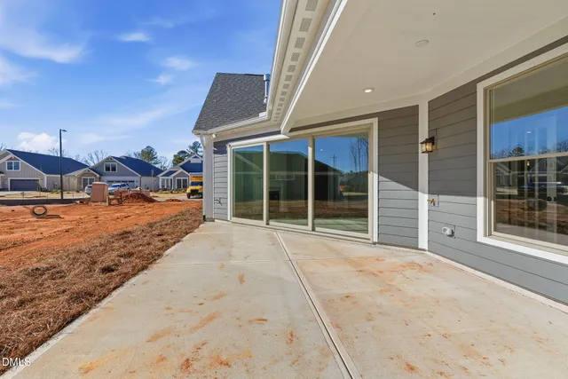 a view of a house with a outdoor space