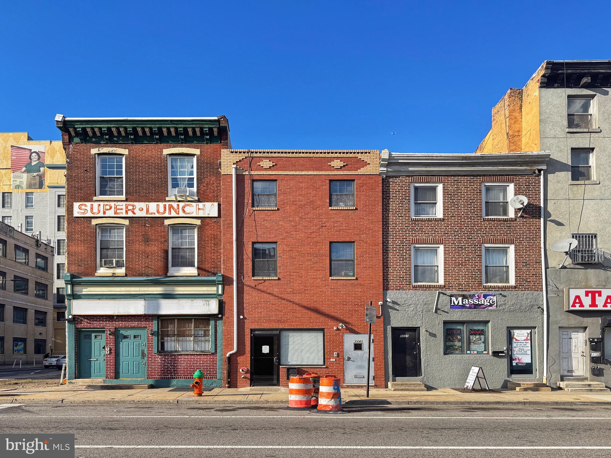 front view of a building