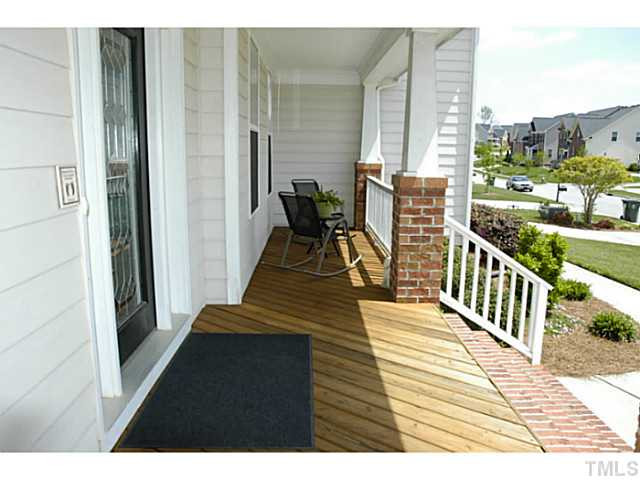 702 Ivyshaw Road Cary, NC 27519 - Photo 25 of 25 Front porch offers additional living space. Set up your bench, porch swing or rockers.....home sweet home! Porch