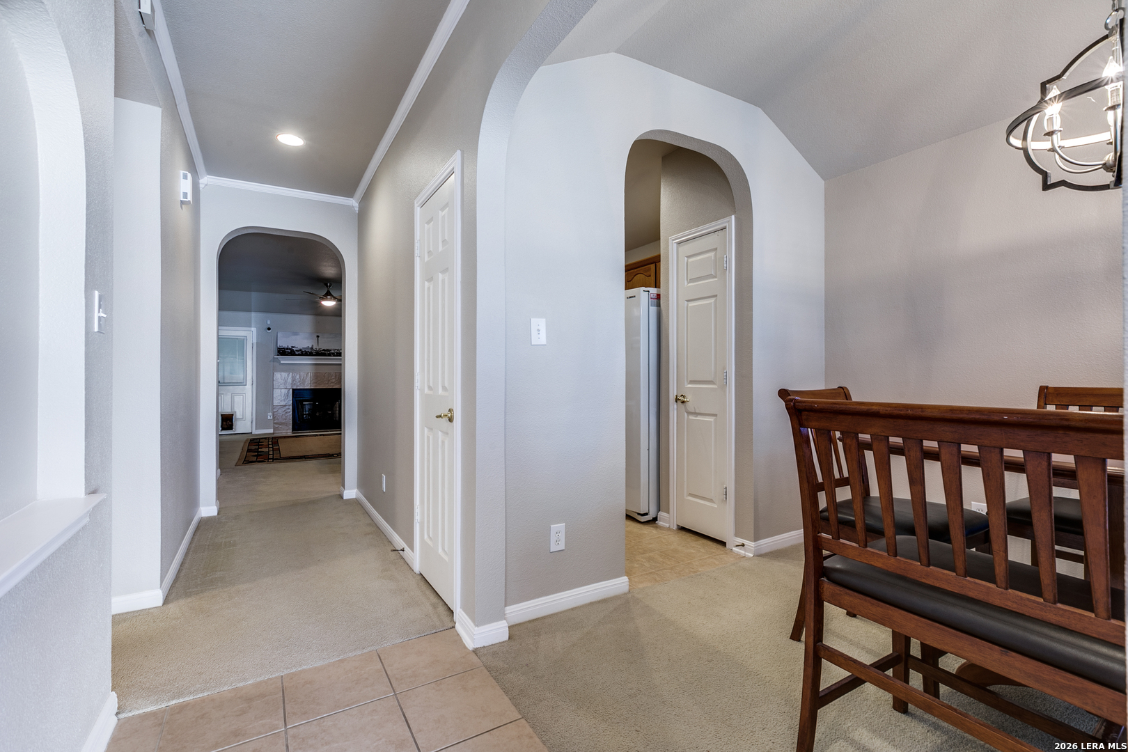 6822 Freedom Ridge San Antonio, TX 78242 - Photo 5 of 25 a view of livingroom with furniture and chandelier