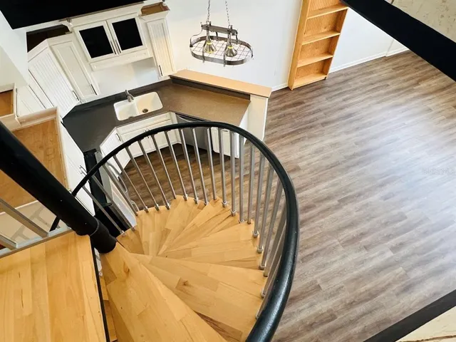 a view of an entryway