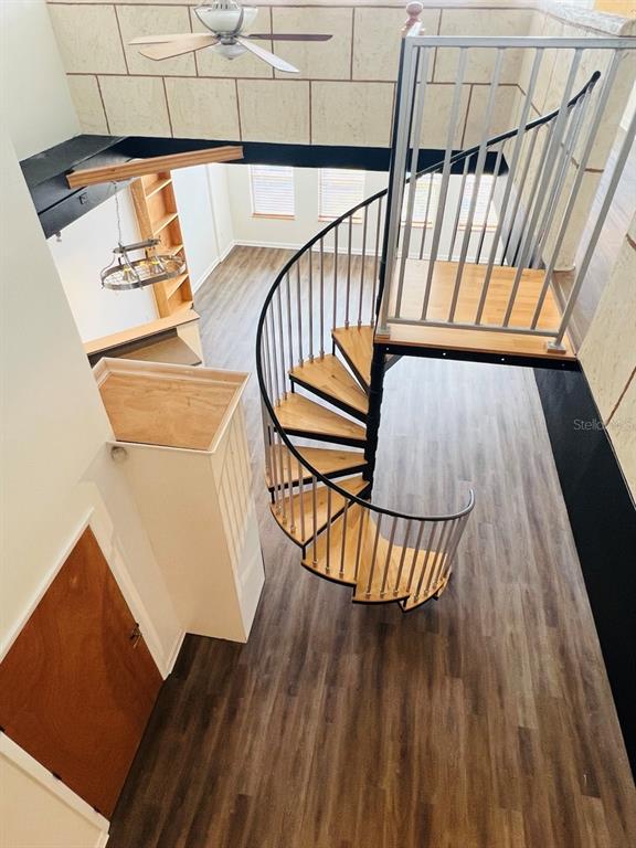101 Palm Harbor Parkway, Unit A404 Palm Coast, FL 32137 - Photo 9 of 16 a view of entryway with wooden floor