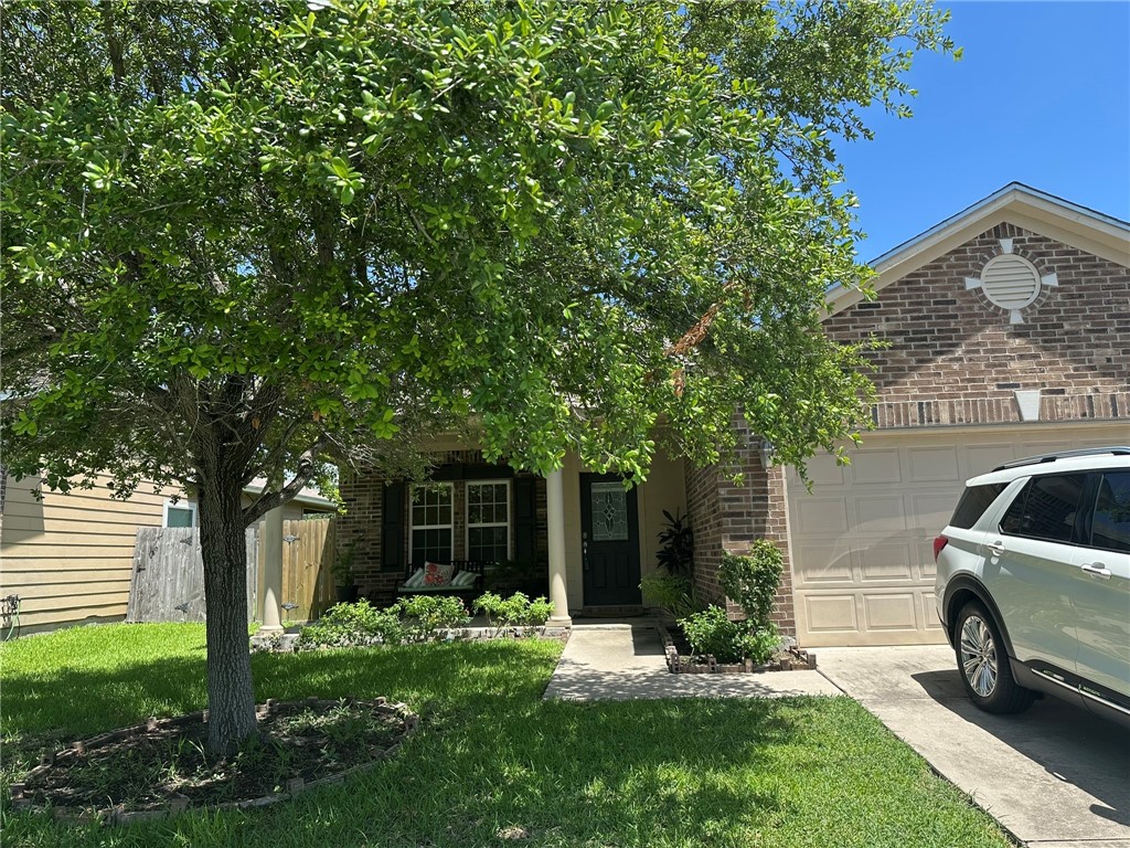 1115 Livermore Street Portland, TX 78374 - Photo 2 of 2 a view of a house with a large tree and a yard