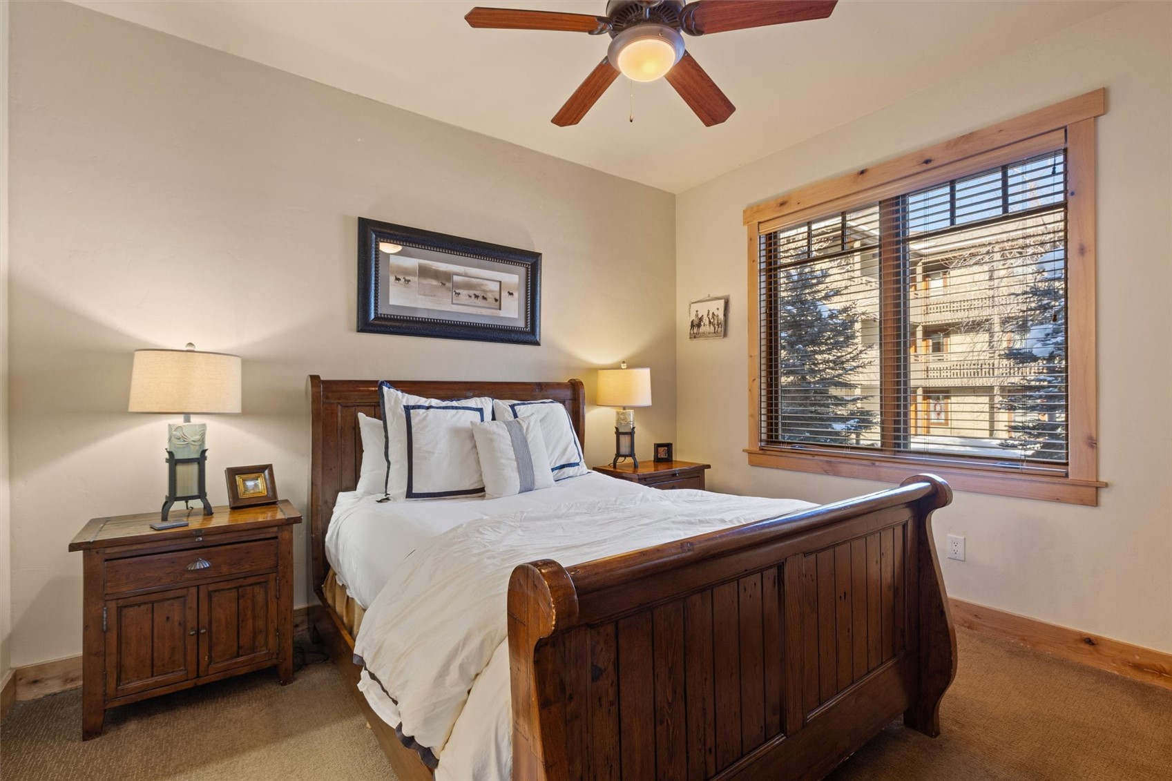 1750 Medicine Springs Road, Unit 6105 Steamboat Springs, CO 80487 - Photo 21 of 43 a bedroom with a bed and a window
